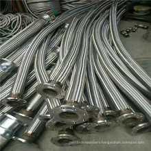304 Stainless Steel Braided Flexible Metal Hose Pipe Assembly